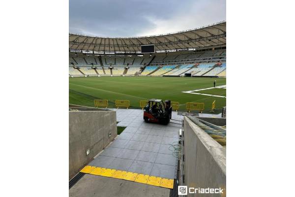 Piso Criadeck Ultra no Paul McCartney - Got Back 2023: Inovação e Segurança no Maracanã.